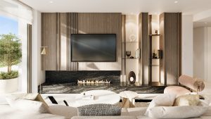 Media Wall Arrangement